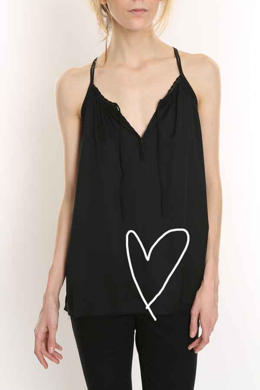 blank thin strap tank top